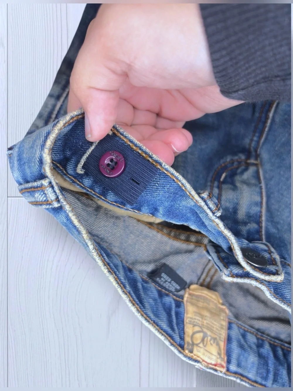 ONEILL Vintage Boys Regular Fit Jeans | Medium Wash Retro Surf Skate Denim